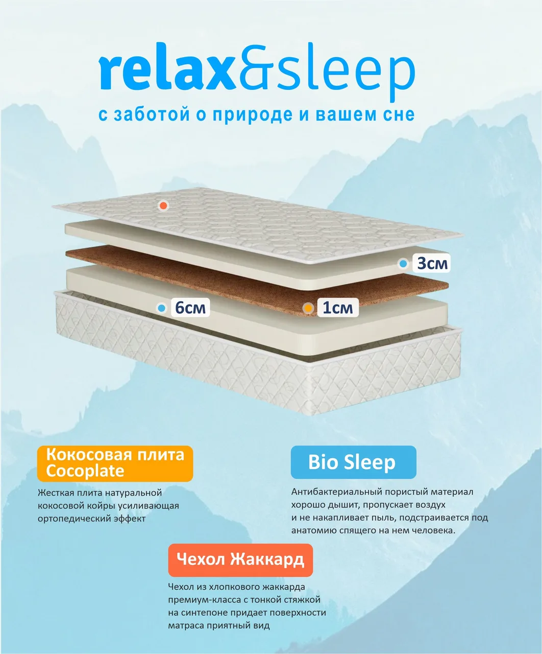 Матрас Relax&Sleep 17th Comfortable