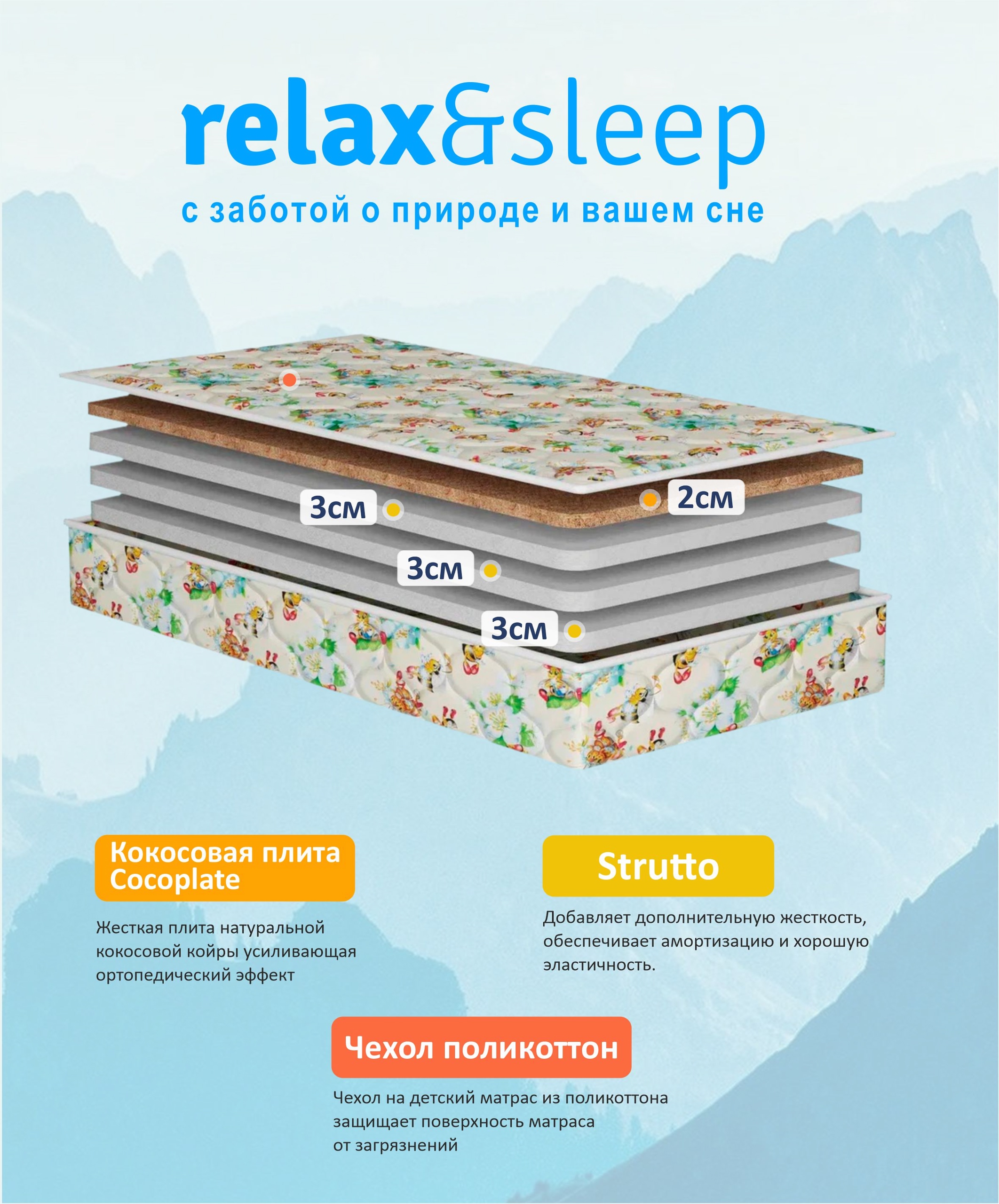 Матрас Relax&Sleep 2th Brand New