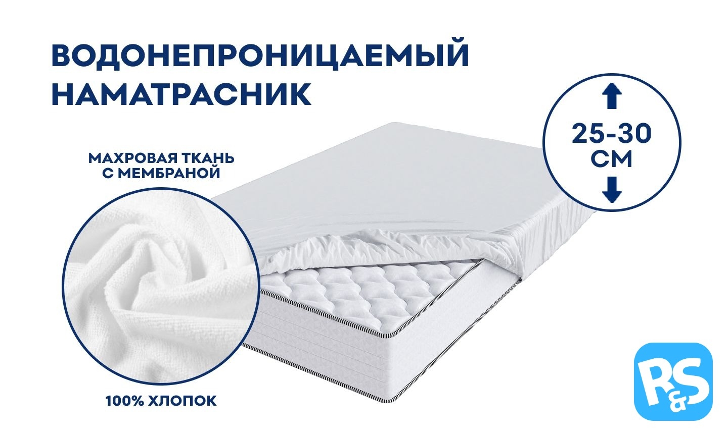 Наматрасник Relax&Sleep 2th Shield Aqua