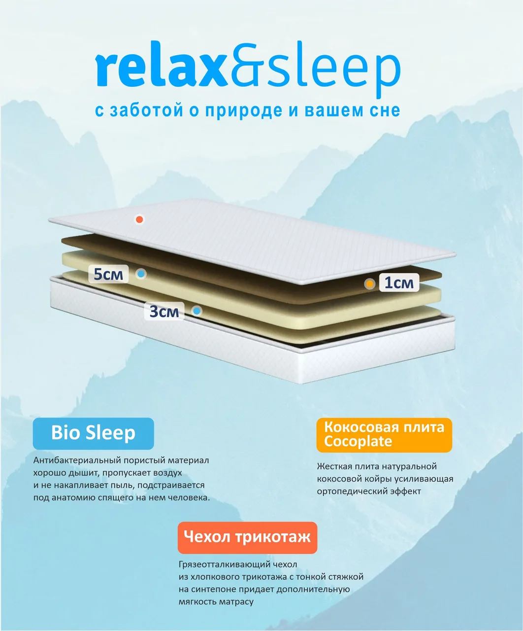 Матрас Relax&Sleep 15th Sweet Dreams