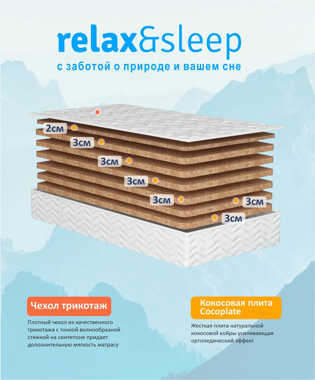 Матрас Relax&Sleep 7th Elegant